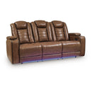  Signature Design by Ashley Gruaro PCU1420015 Power Reclining Sofa with Adjustable Headrest IMAGE 1