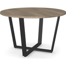  Amisco Round Ellington Dining Table with Pedestal Base 50575/25|90415/42 IMAGE 1