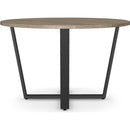  Amisco Round Ellington Dining Table with Pedestal Base 50575/25|90415/42 IMAGE 2