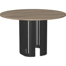  Amisco Round Rachel Dining Table with Pedestal Base 50579/25|90857/42 IMAGE 1