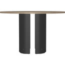  Amisco Round Rachel Dining Table with Pedestal Base 50579/25|90857/42 IMAGE 2