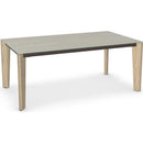  Amisco Fabiola Dining Table with Glass Top 50674/52AA|90291/P3 IMAGE 1
