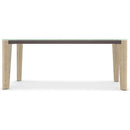  Amisco Fabiola Dining Table with Glass Top 50674/52AA|90291/P3 IMAGE 2