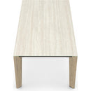  Amisco Fabiola Dining Table with Glass Top 50674/52AA|90291/P3 IMAGE 4