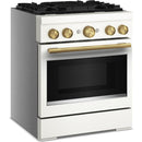  KitchenAid 30-inch, 4.1 cu. ft. Freestanding Commercial-Style Dual-Fuel Range KFDS930SPL IMAGE 4