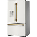  KitchenAid 36-inch, 30 cu. ft. French 3-Door Refrigerator with Water and Ice Dispensing System KRFF436SPL IMAGE 3