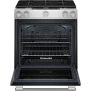  KitchenAid 30-inch Slide-in Dual-Fuel Range KSDS730TPS IMAGE 2