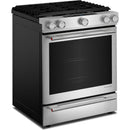  KitchenAid 30-inch Slide-in Dual-Fuel Range KSDS730TPS IMAGE 4