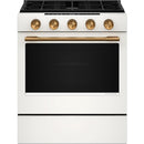  KitchenAid 30-inch Smart Slide-in Gas Range with Convection Cooking Modes and 2-in-1 Burner KSGS530SPL IMAGE 9