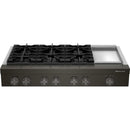  KitchenAid 48-inch Gas Rangetop with Electric Griddle KCGK948TBE IMAGE 1