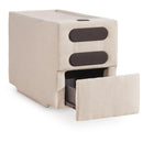  Signature Design by Ashley® Modmax 92103U13 8 pc Sectional and 2 Ottomans - Oyster IMAGE 17