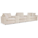 Signature Design by Ashley® Modmax 92103U19 5 pc Sectional and 3 Ottomans - Oyster IMAGE 1