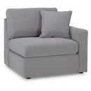 Signature Design by Ashley® Modmax 92104U19 5 pc Sectional and 3 Ottomans - Granite IMAGE 4