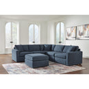  Signature Design by Ashley® Modmax 92121U14 5 pc Sectional and Ottoman - Ink IMAGE 2