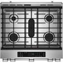  KitchenAid 30-inch Gas Range with Baking Drawer KSGS730TPS IMAGE 4