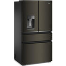  Whirlpool 36-inch, 22 cu. ft. Counter-Depth Freestanding French 4-Door Refrigerator with Nugget Ice WRMC7436TV IMAGE 5