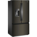  Whirlpool 36-inch, 23.4 cu. ft. Counter-Depth Freestanding French 3-Door Refrigerator with Nugget Ice WRFC7436TV IMAGE 3